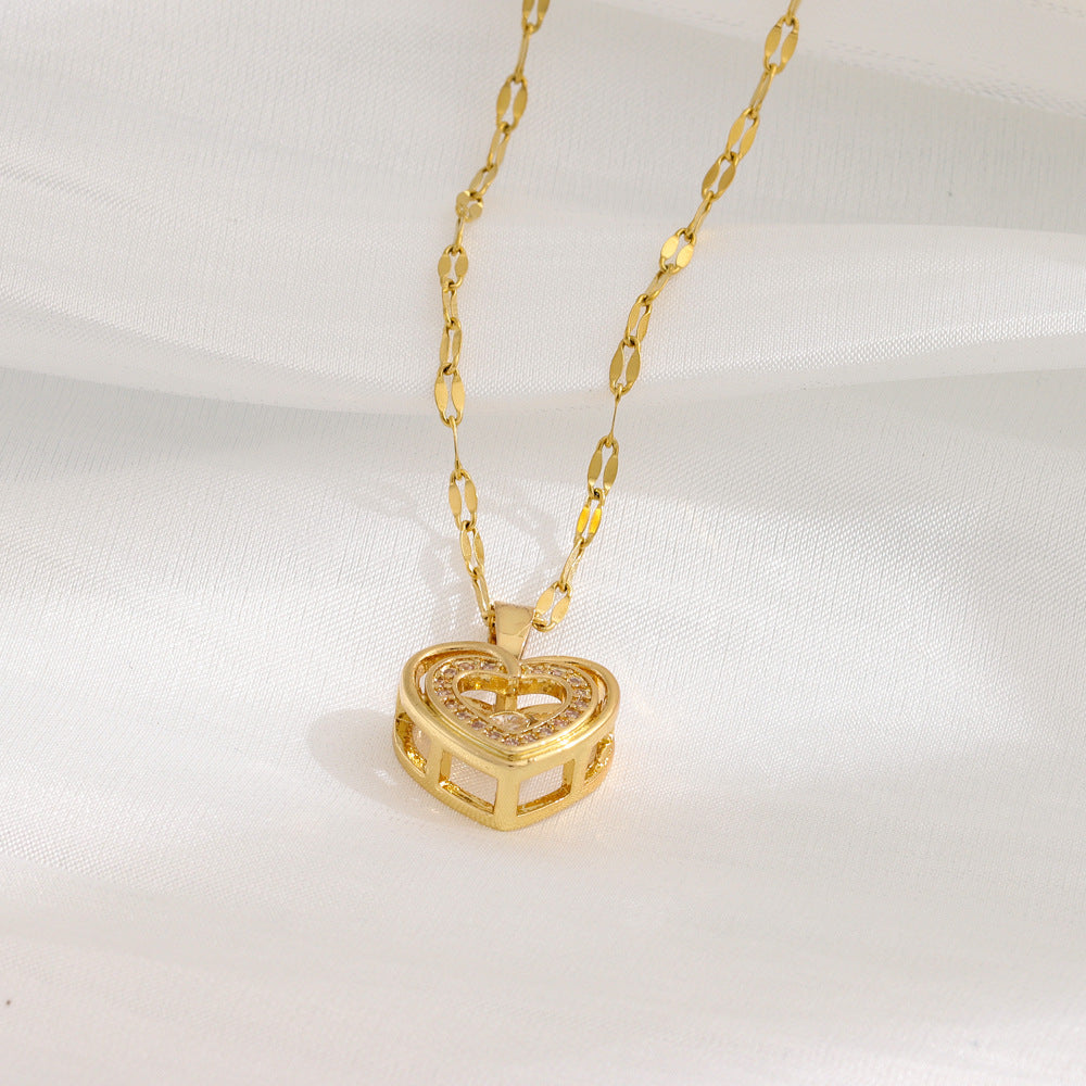 Double-Layer Love Necklace for Women