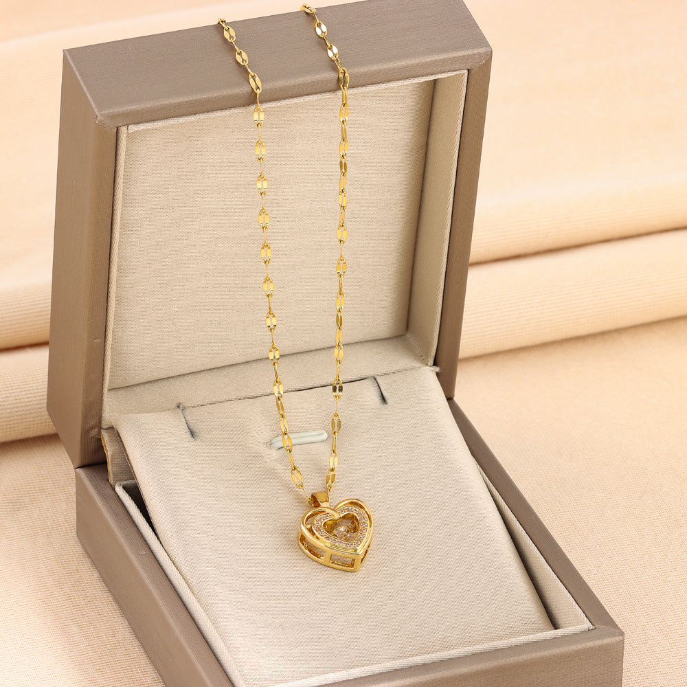Double-Layer Love Necklace for Women